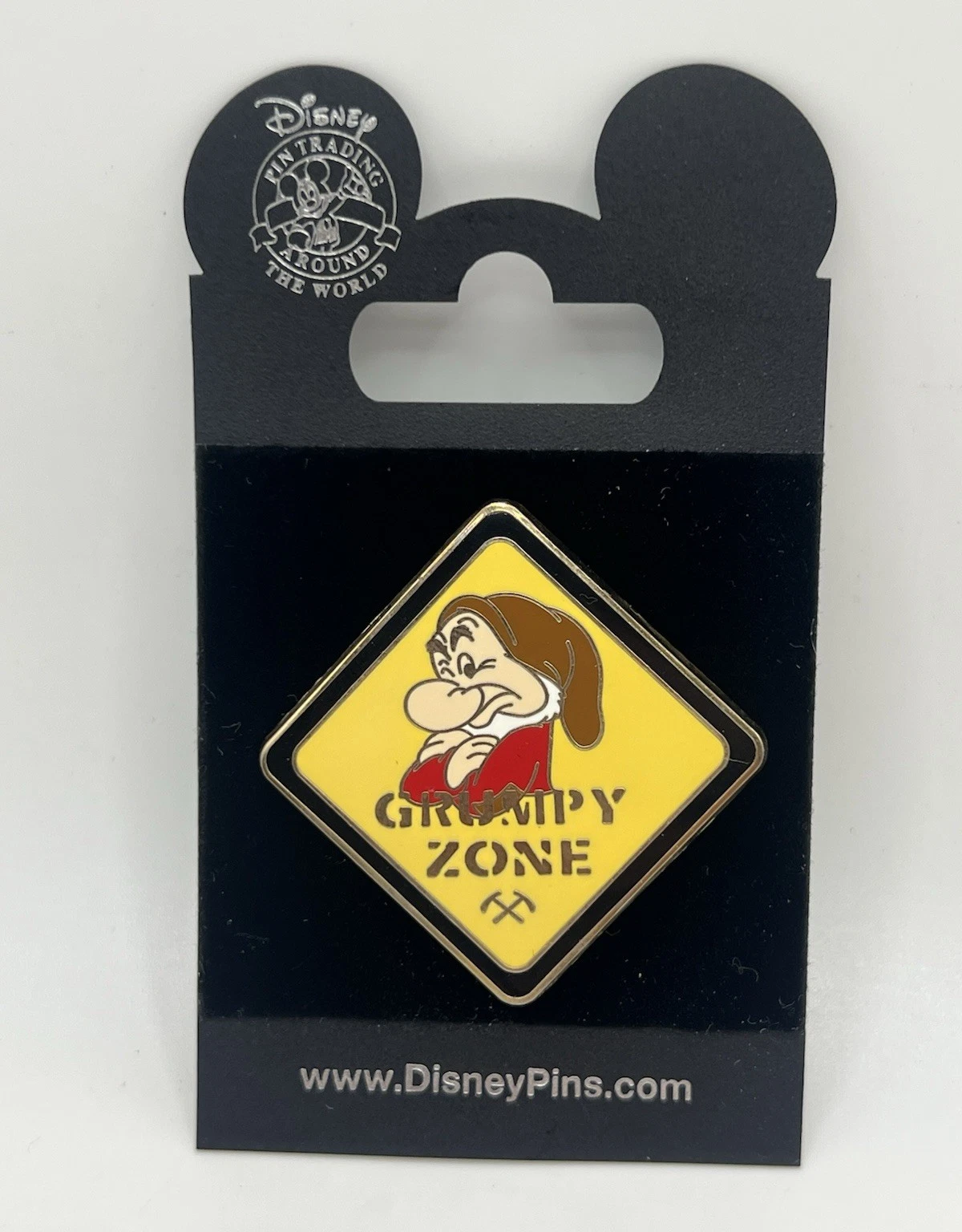 Disney Gravity Zone Grumpy Pin Snow White Seven Dwarfs Single Trading Pin