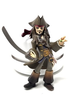 Disney Infinity Jack Sparrow Pirates Of The Caribbean Action Figure INF-1000003