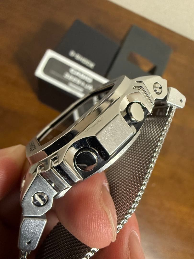 Casio G-Shock 3229 JA Aftermarket Band Adapter Mesh Band Watch image 5