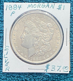 STORAGE UNIT FIND 1884 P Morgan Silver Dollar