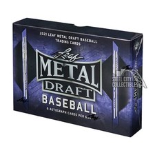 2021 Leaf Metal Draft Baseball Hobby Box
