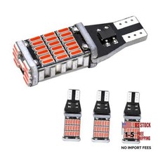 4pcs Led Reverse Lights For Car T15 Led Bulbs For Car Turn Signal Back Up Red