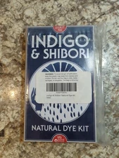 Indigo & Shibori Natural Dye Kit Unopened Brand New!