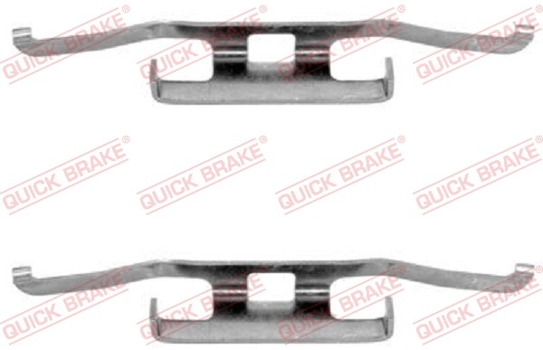 Fits QUICK BRAKE 109-1098 BRAKE PAD MOUNTING KIT. ⭐UK Stock⭐
