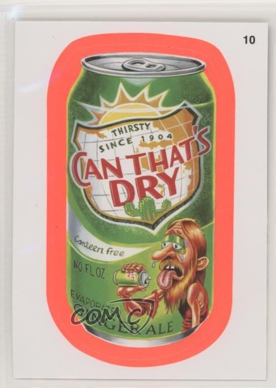 2011 Topps Wacky Packages All New Series 8 Pink Can Thats Dry #10 o1h