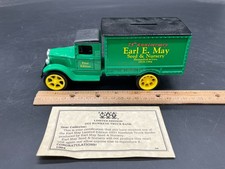 1931 Delivery Truck Bank 75th Ann. Earl May ERTL 1/34 Scale Die-Cast Metal
