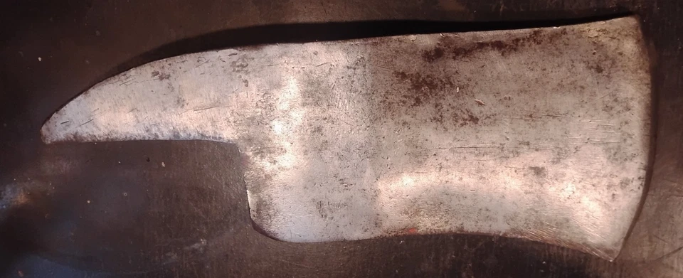 Hacha de bomberos Mann Lewiston PA estampada de colección + ¡5 libras!!¡SOLO CABEZA DE HACHA!! Foto 2 de 3