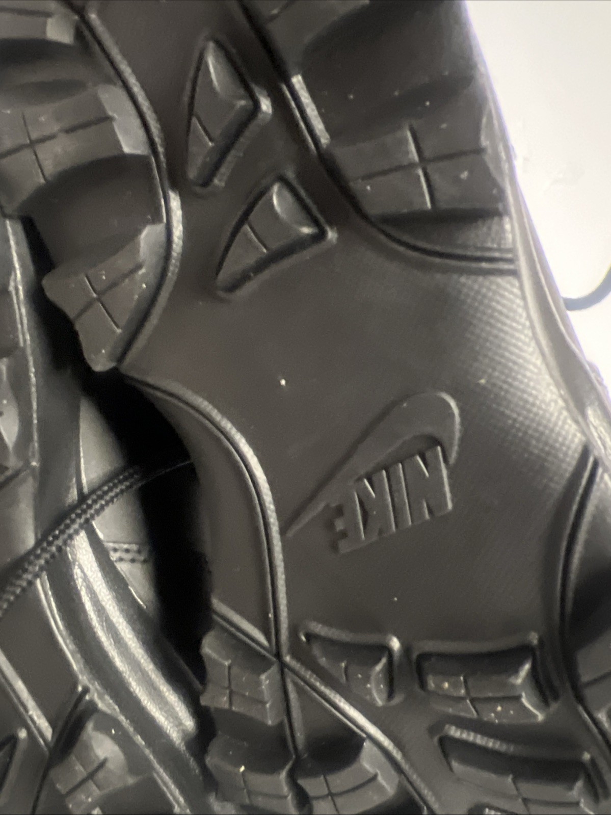 Nike Manoa Leather Men's Multi Size Black/Black-Black  454350 003