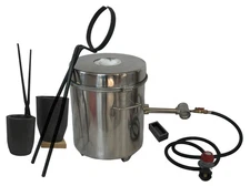 16KG Single Gas Metal Melting Furnace Propane Melting  Foundry Forge  Casting