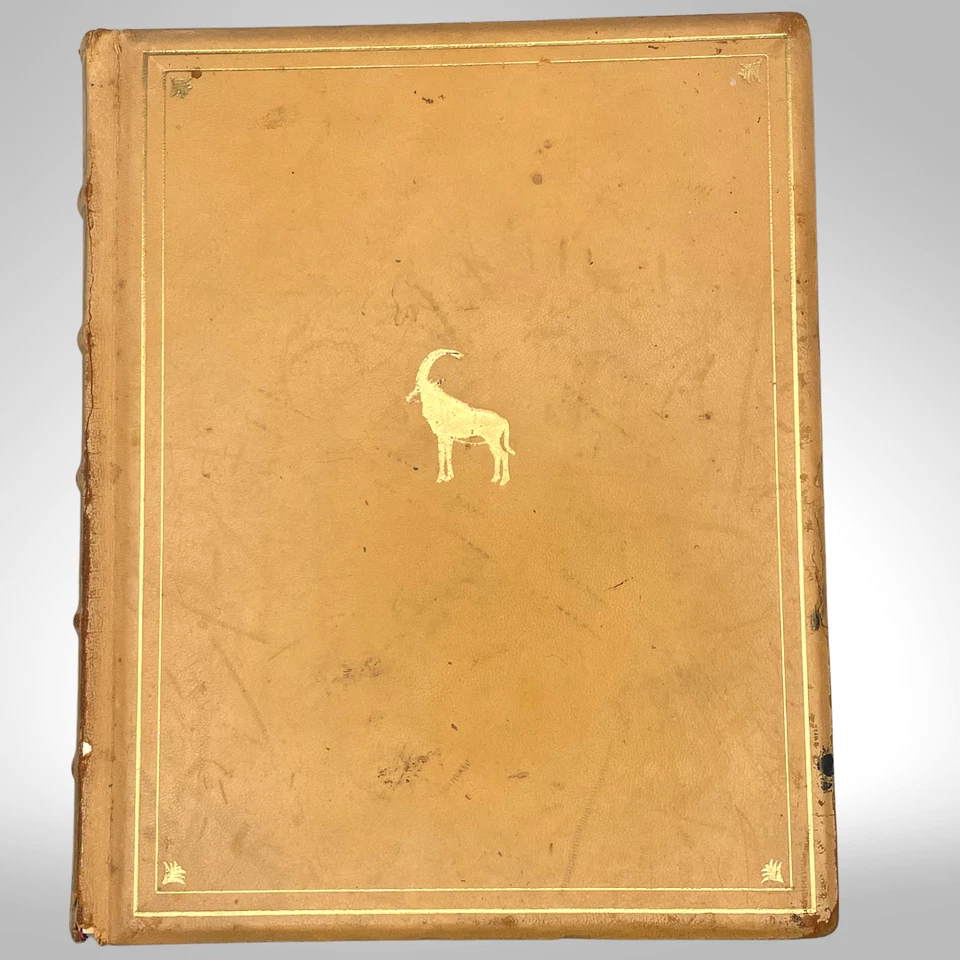 Abercrombie & Fitch 1970 Yearbook Vol II Leather Safari Calendar Wildlife Ltd Ed - Image 3 of 4