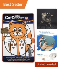 Lightweight Cat Dancer Toy - Safe Spring Wire Cardboard for Healthy Play