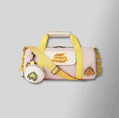 #ad Hyde Park Travel Day Duffle Pink Authentic Friends and Family Exclusive $125.00