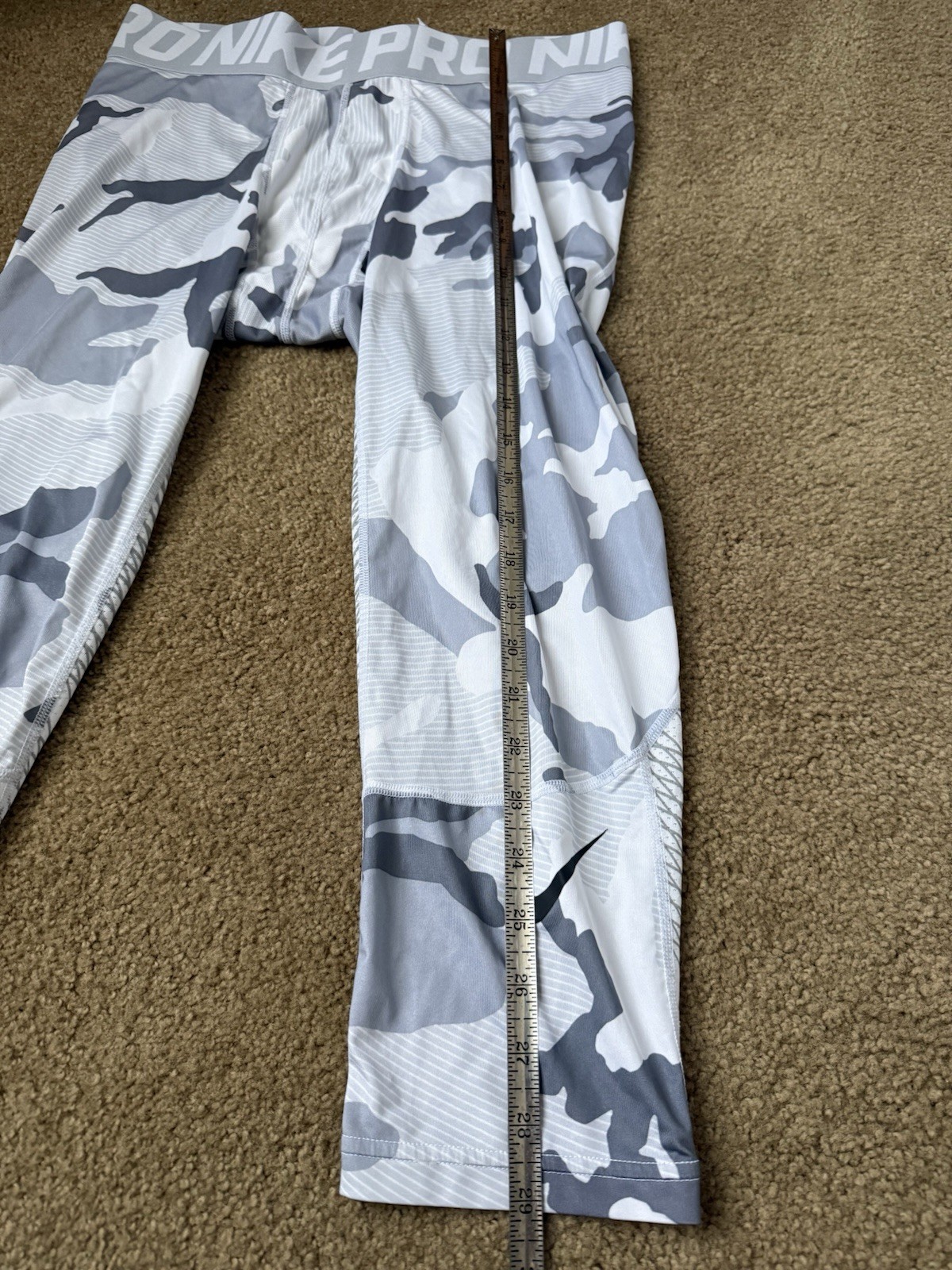 Nike Pro Hypercool Training Tights Compression Wh… - image 6