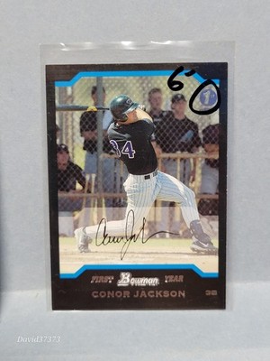 2004 Bowman - First Year Conor Jackson #168 (RC)   1st Edition