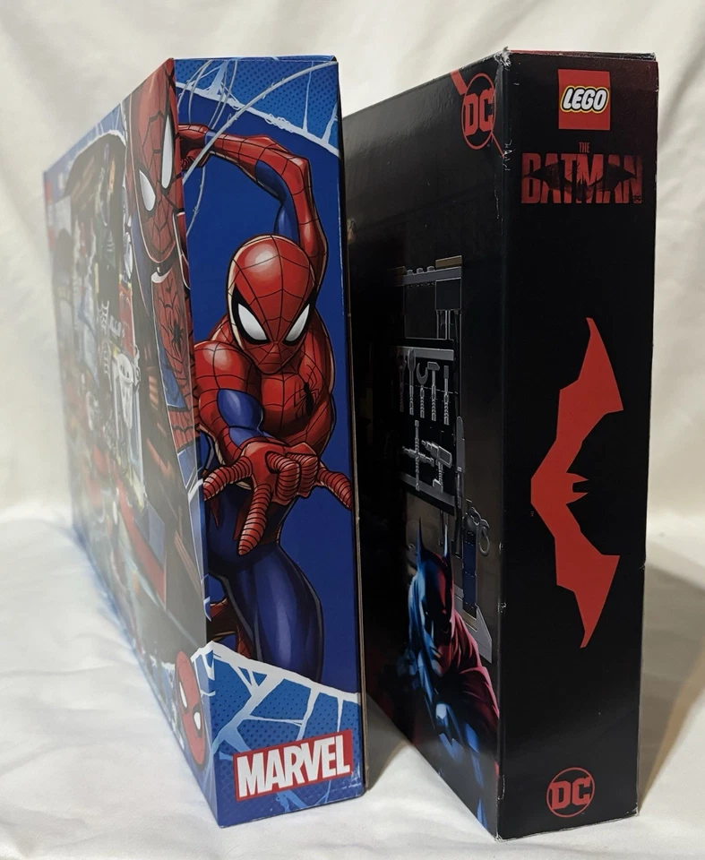 LEGO 76175 Attack on the Spider Lair | 76183 Batcave: The Riddler Faceoff | New! - Image 3 of 4