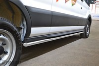SeitenschutzbüGel FüR Ford Transit MK8 LWB 2014-2021 Van Aus Edelstahl ZubehöR
