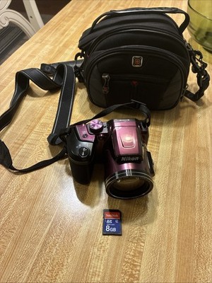 Nikon Coolpix B500 16.0 MP 40x Optical Zoom Digital Camera Tested SD Card