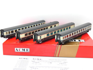 ACME 55213 Set No. 4 FS Type G C UIC Z Carriages with Restaurant "IC Cross" FLAG