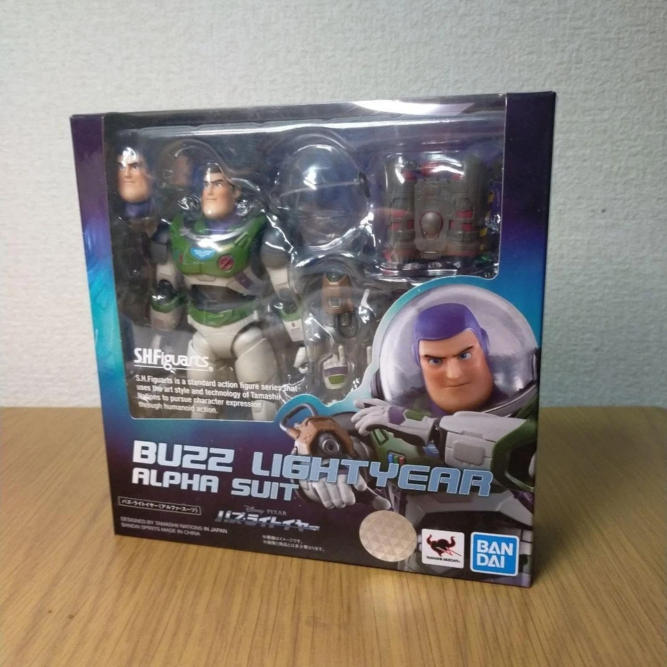 S.H.Figuarts Buzz Lightyear Alpha Suit Figure Toy Story Bandai Disney Action JP - Image 3 of 4