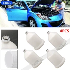 4PCS Car Plastic 600ml Air Gravity Feed Spray Paint Gun Airbrush Cup Pot Sprayer