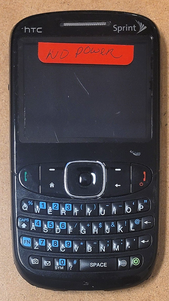 HTC Snap S511 / SPS511 - Black ( Sprint ) Very Rare Smartphone | eBay