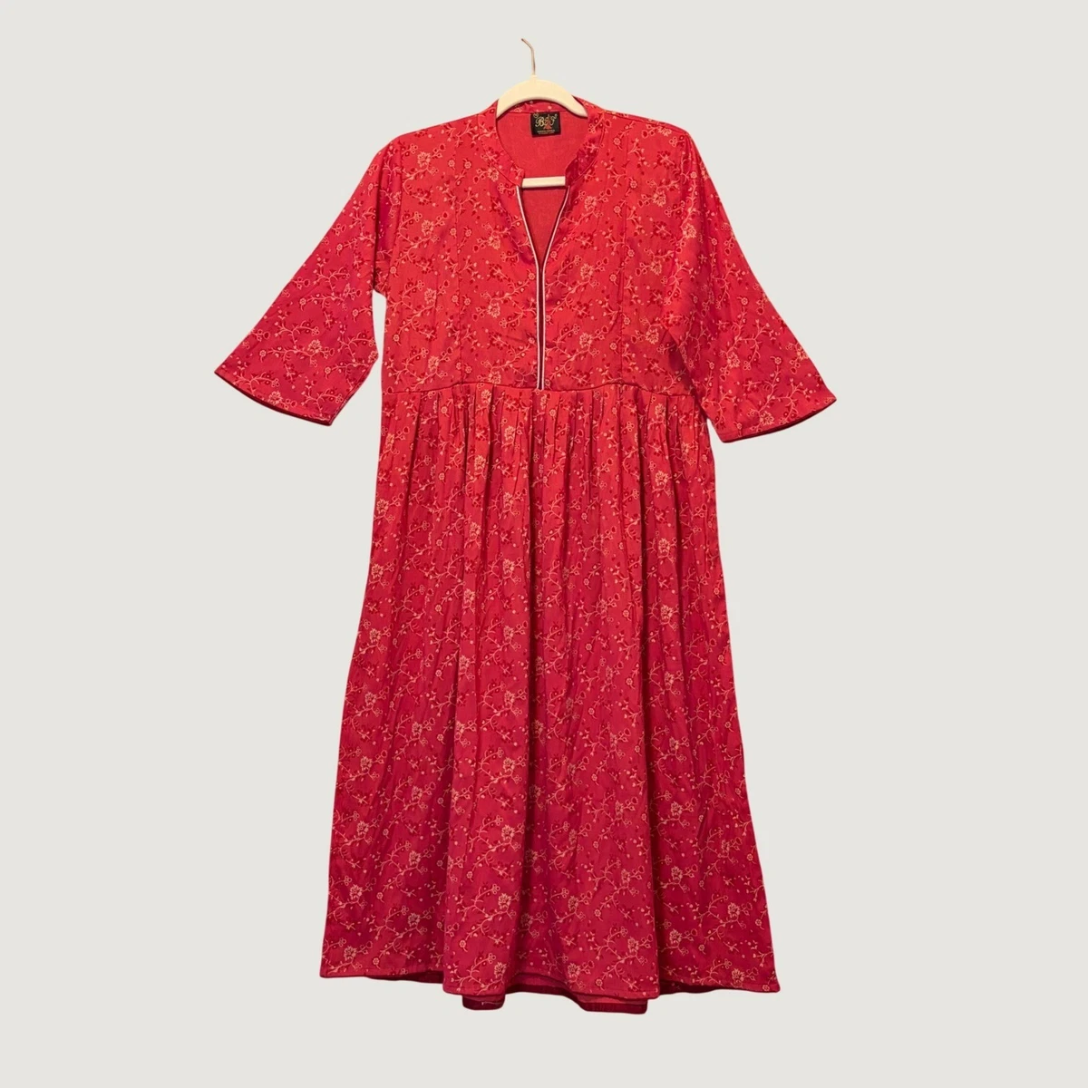 red long sleeve maxi maternity dress Red Ruffled Fit And Flare Maternity Maxi Dress PinkBlush