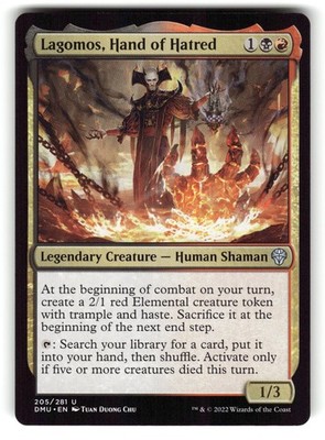 Lagomos, Hand of Hatred 205 Uncommon Dominaria United Magic: The Gathering NM