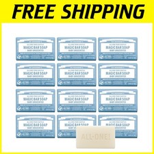 Dr. Bronner's Pure-Castile Bar Soap 12-Pack