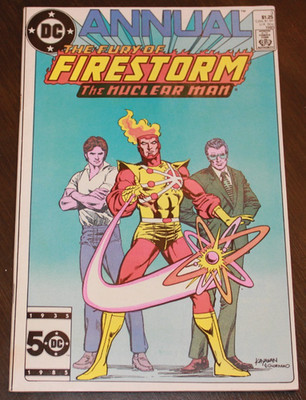 DC Comics Annual The Fury Of Firestorm The Nuclear Man No. 3 1985
