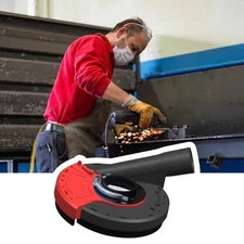 Dust Shroud with Brush Rings Seal for Angle Grinders Efficient Dust Collection