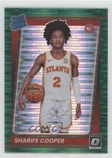 2021 Donruss Optic Fanatics Box Set Green Pulsar Prizm Sharife Cooper #158 0u2j