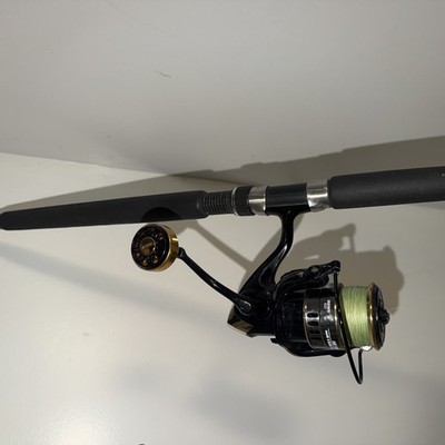 Silstar Sounder 1290-60BWC 6   Fishing Rod & HE6000 Spinning Reel Combo