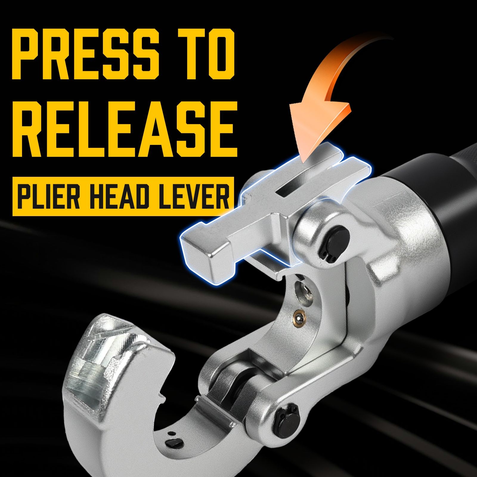 6T Hydraulische Presszange für Verbundrohr & Fittings V TH Profile Crimp 16-32mm