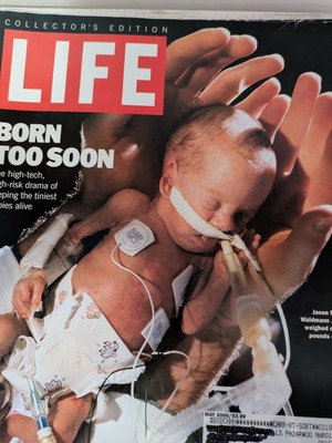 VTG collector's edition Life Magazine May 2000 Born to Soon 