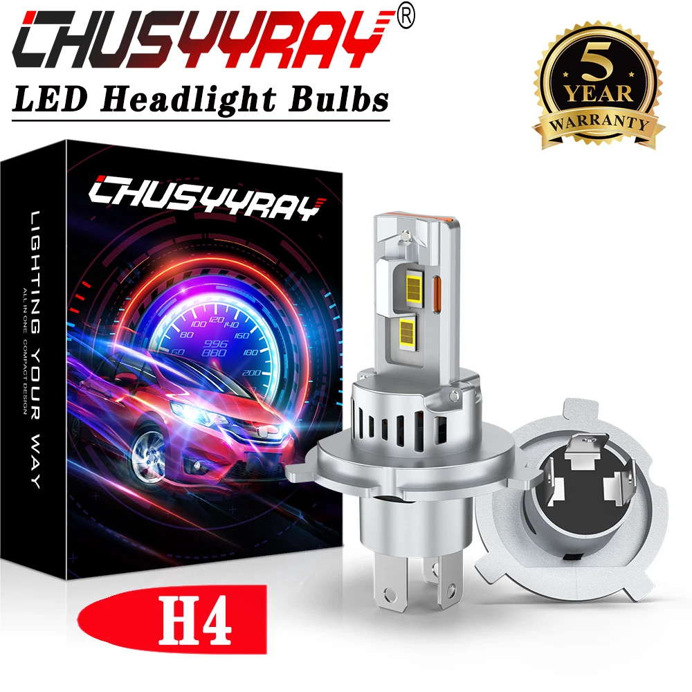 LED Headlight Hi/Lo Beam Bulbs Kit 9003/H4 Fit For Toyota Tacoma 2012-2015