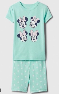 NWT Baby Gap Toddler Girls Short Pajamas Disney Minnie Mouse organic u pick size
