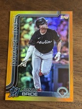 2025 Topps Series 2 Jonah Bride Gold  Foil /50 Marlins #585