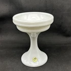 Vintage Westmoreland White Milk Glass Fairy Lamp Light Pedestal Base Only