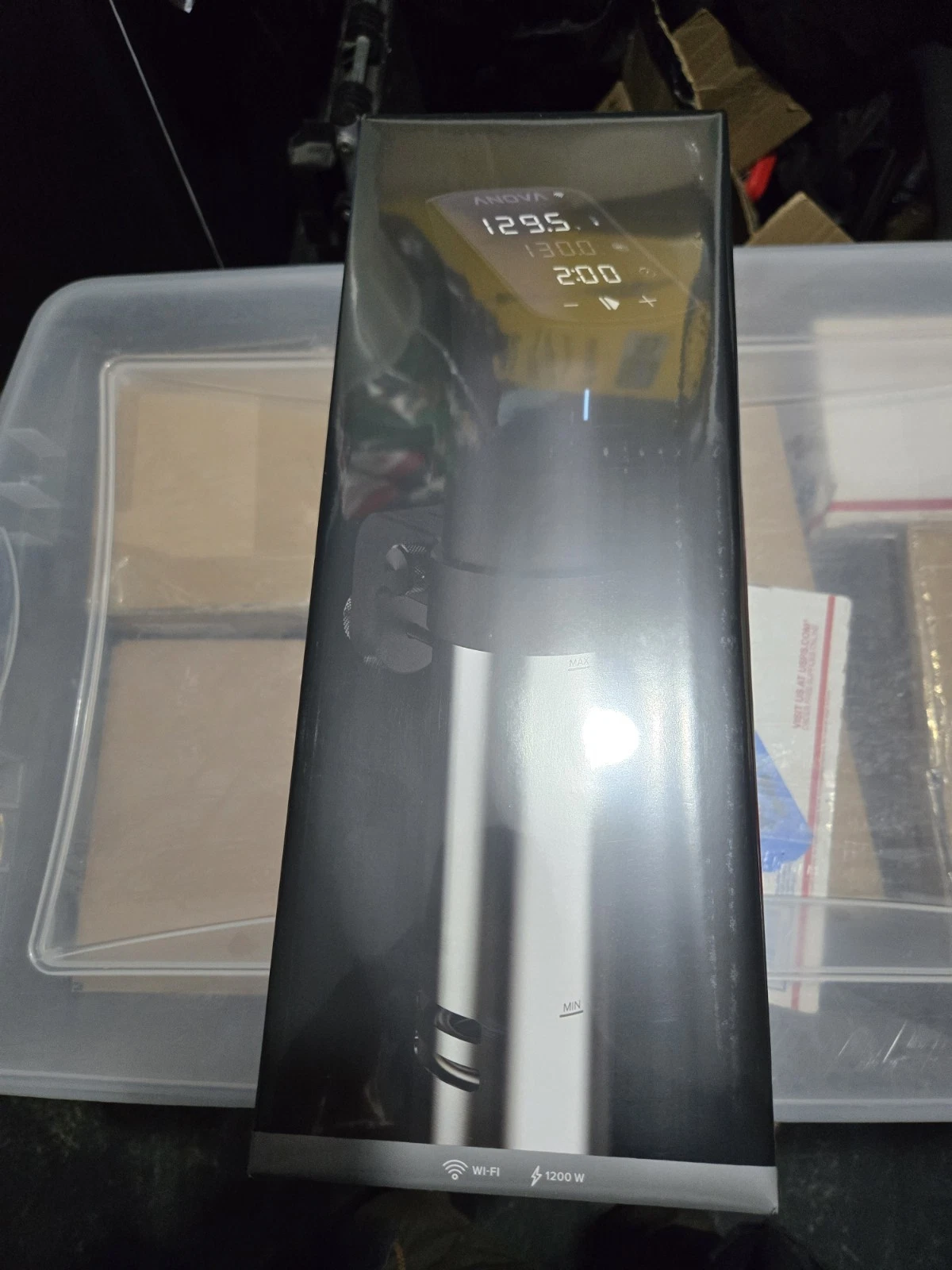 Anova Sous Vide Wifi Precision Cooker Pro 1200 Watts, Black and Silver
Opens in a new window or tab