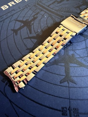 Breitling Navitimer Stahl/Gold 431D 22mm