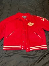 VINTAGE Gap Varsity Classic Red Wool Letterman 1996