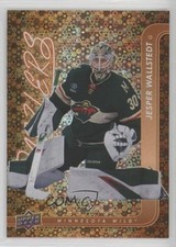 2024-25 Upper Deck Series 2 Dazzlers Orange Jesper Wallstedt #DZ-53 2o7