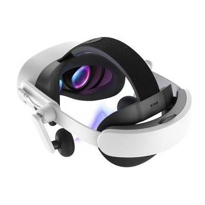 Audio Head Strap with Battery for Meta/Oculus Quest 3/3S, K4 Duo DualFast Cha...