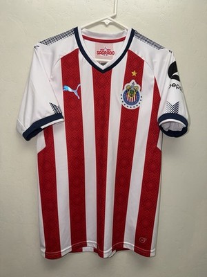 PUMA Chivas de Guadalajara 2017-18 Home Jersey Drycell, Size Small