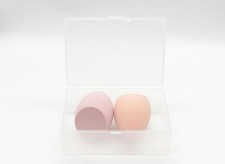 travel transparent cotton pads/swabs large capacity storage box with PP polyp...
