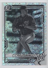 2021 Bowman Chrome Black & White Mini-Diamond Refractor Cade Cavalli 0q4s