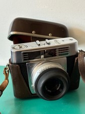 VINTAGE ZEISS IKON CONTESSA 35MM FILM CAMERA CARL ZEISS TESSAR 2.8/50 LENS 