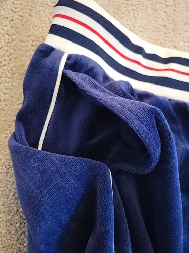 Pantalones Cortos Fila Cristaudo Shore Velour Shorts Para Hombre XL NUEVO CON ETIQUETAS RM51F210 Azul Marino - Imagen 5 de 9