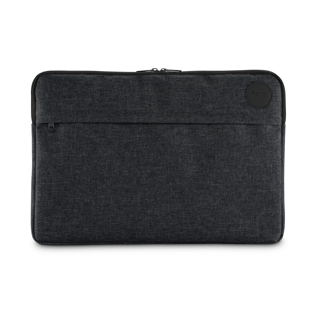 Housse PC portable 15.6 pouces Gênes en textile haut de gamme noir