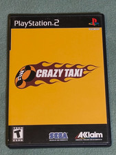 Crazy Taxi Playstation 2 PS2 Video Game Used Complete in Box Tested